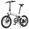 HIMO Z20 Plus Foldable Electric bike, 20*2.125in Tire, 250W Motor, 25km/h Max Speed, 10Ah Battery, 80km Max Range - White