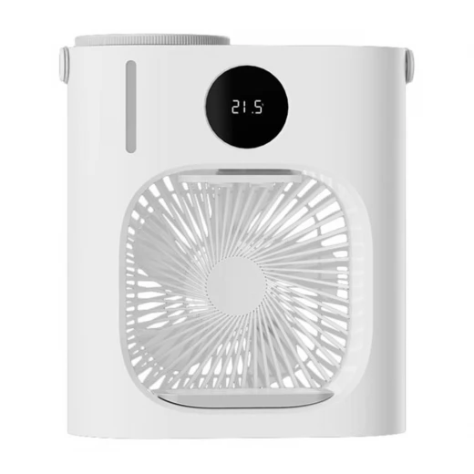 

Xiaoda Feiyue Smart Desktop Cooling Fan, 3 Gears Wind, Atomized Water, 900ml Water Tank, Timing Function, LED Display