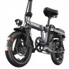 ENGWE T14 Foldable Electric City Bicycle,250W Brushless Motor & 48V 10Ah Battery,  14 Inch Tire - Dark Blue