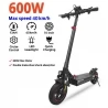 iScooter T4 elektrische scooter, 10-inch honingraatband, 600W motor, maximale snelheid 40 km/u, 48V 13Ah batterij