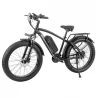Cmacewheel M26 Electric Bike, 26*4.0in CST Tire, 750W Motor, 40-45km Max Speed, 48V 17Ah Battery, 110km Range - Black
