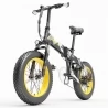 Lankeleisi X2000 PLUS 20" off -road banden opvouwbare elektrische fiets 10.4Ah 48V batterij 1000W motor max kilometerstand 100km