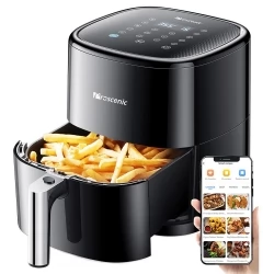 Proscenic T22 Smart Electric Air Fryer Oil-Free Non-stick Pan 5L 3D HF Circulation Technology LED Display App and Voice Control