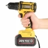VVOSAI WS-7020-B2P 20V Cordless Drill Electric Screwdriver, 2 Speed, 50N.m Torque, 4.0Ah Battery, with 28pcs Drill Bits