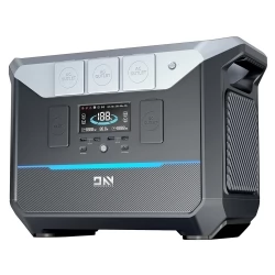 DaranEner NEO2000 Portable Power Station, 2073.6Wh LiFePO4 Batterie Solar Generator, 2000W AC Ausgang, 1.8H volle Ladung