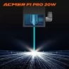 ACMER P1 Pro 20W Lasergravierer & Schneidegerät, Luftunterstützung, Fixfokus, App Connect, 400*390mm
