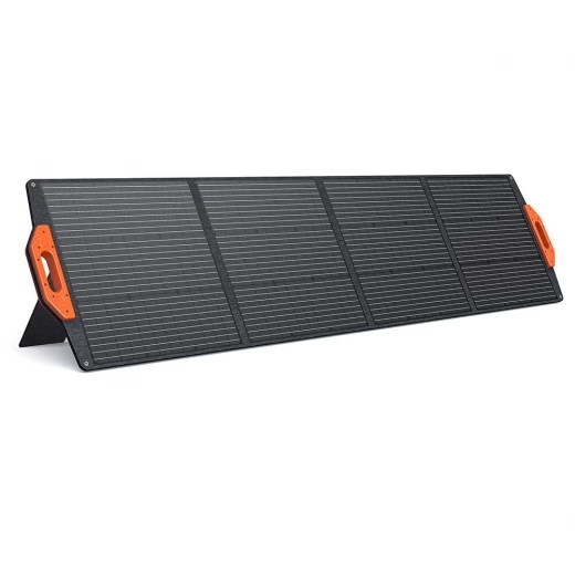FOSSiBOT SP200 18V 200W Foldable Solar Panel with Magnetic Handle, 23.4% High Efficiency Monocrystalline Solar Cells