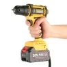 VVOSAI WS-7020-C1 20V Cordless Drill Electric Screwdriver, 3/8 inch Chuck Size, 2 Speed, 50N.m Torque, 2.0Ah Battery