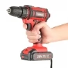 VVOSAI WS-3020-B1 20V Cordless Drill Electric Screwdriver, 3/8 inch Chuck Size, 2 Speed, 1.5Ah Battery, with Tool Bag