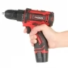 VVOSAI WS-3012-B1 12V Cordless Drill Electric Screwdriver, 3/8 inch Chuck Size, 2 Speed, 1.5Ah Battery Capacity