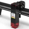 Mecpow X3 Pro 10W Laser Engraving Machine with Air Pump Kit, Safety Lock, Emergency Stop, Flame Detection - EU Plug