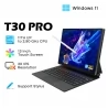 DERE T30 PRO 2-in-1 Laptop,13" 2K IPS Touch Screen, Tablet PC/Magic Keyboard + Stylus Pen, 2.4G & 5G WiFi,16GB + 512GB-Dark Grey