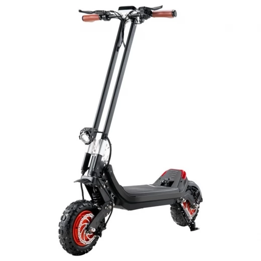 G63 Foldable Off-Road Electric Scooter, 1200W*2 Dual Motor, 48V 20Ah Battery, 55km/h Max Speed, 50km Range
