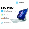 DERE T30 PRO 2-in-1 Laptop,13" 2K IPS Touch Screen, Tablet PC/Magic Keyboard + Stylus Pen, 2.4G & 5G WiFi,16GB + 1TB-Green