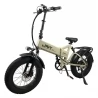 PVY Z20 Plus Foldable off-road Electric Bike, 1000W Motor, 48V 16.5Ah Battery,Triple Suspension System - Khaki