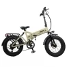 PVY Z20 Plus Foldable off-road Electric Bike, 500W Motor, 48V 14.5Ah Battery,Triple Suspension System - Khaki