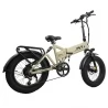 PVY Z20 Plus Foldable off-road Electric Bike, 500W Motor, 48V 14.5Ah Battery,Triple Suspension System - Khaki