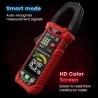 KAIWEETS KC601 Smart Digital Clamp Meter, 6000 Counts, Auto Range, AC/DC Current, NCV Detection Function - Red