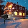 Schneefall Projektor Lichter, Dynamische LED Garten Schneeflocken Lichter - EU Stecker