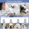 YISORA P20S Dog Clipper with Pet Hair Vacuum Cleaner With 5 Proven Care Tools