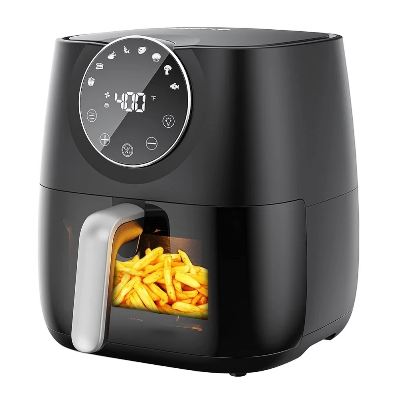 4.5L/5L Air Fryer Without Oil Hot with Viewable Window & Touch Screen