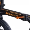 KuKirin V2 City Foldable Electric Bike, 20'' Tires, 7.5Ah Removable Battery, 250W Motor, 25km/h Max Speed