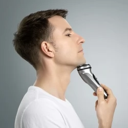 Xiaomi Enchen BlackStone 3D Smart Floating Blade Head Elektrischer Rasierer Wasserdicht USB Aufladung Für Männer - Schwarz
