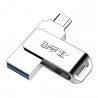 Teclast NYO S3 32GB 2 in 1 USB 3.0 Flash Drive voor Smartphones Zilver