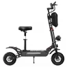 DUOTTS D66 Electric Scooter With Turn Signal Lights, 1800W*2 Motors, 60V 24Ah Battery, 11" Off-road Tires