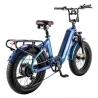FAFREES F20 Master Elektrische fiets, Carbon Fiber, 500W Hub Motor, 48V 22.5Ah Samsung Batterij, 20 * 4.0 Inch Luchtband - Blauw