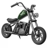 Hyper GOGO Cruiser 12 Electric Motorcycle for Kids, 12in Tires, 160W Motor, 21.9V 5.2Ah Battery - Green