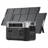 OUKITEL BP2000 + 2 Pcs PV400 400W Portable Solar Panel Kit