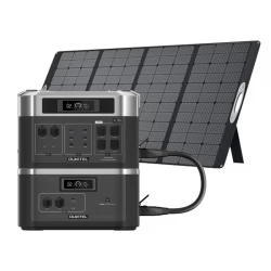 OUKITEL BP2000 +1 stuks B2000 accu + 1 stuks PV400 400W zonnepaneel kit