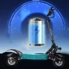 Halo Knight T108 10 inch Road Tires Electric Scooter, 1000W*2 Motor, 65km/h, 52V 28.8Ah Battery, 60km