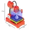 EasyThreed K7 3D Drucker, 4 Nivelliertasten, 0,1–0,2 mm Genauigkeit, 10–40 mm/s Druckgeschwindigkeit, 100 x 100 x 100 mm
