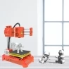 EasyThreed K7 3D Printer, 4 Leveling Buttons, 0.1-0.2mm Accuracy, 10-40mm/s Print Speed, 100x100x100mm