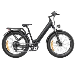 ENGWE E26 ST Electric Bike, 48V 16AH Battery, 250W Motor, Shimano 7-Speed Gear, 140km Max Range - Black
