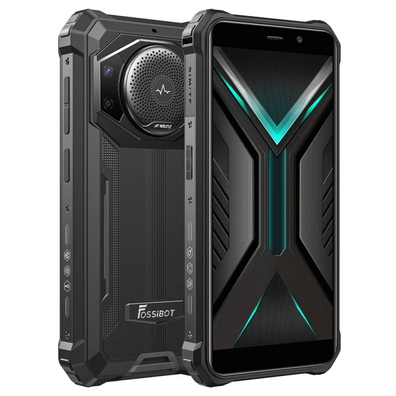 FOSSiBOT F101 Rugged Smartphone, 4GB 64GB, AI Triple Camera, 123dB