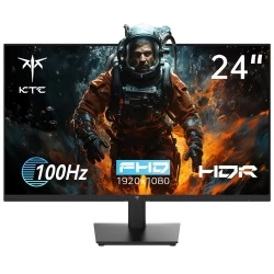 KTC H24V13 23,8-Zoll-Gaming-Monitor, 100Hz, FHD 1920 x 1080, 104% sRGB, Adaptive-Sync, VESA-Wandhalterung
