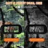 GTMEDIA N2 Binoculaire Nachtkijker, 32G Geheugenkaart, 5X Times Zoom, 2.31inch HD-scherm