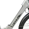 Luchia ARTURO City Electric Bike, 250W Motor, 10Ah Battery, 25km/h Max Speed, 65km Range - Grey