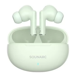 Sounarc Q1 oordopjes Bluetooth 5.3 - Donkergroen