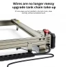 ATOMSTACK S40 PRO Lasergravurschneider mit F30 Pro Air Assist Kit, 48 W Laserleistung, fester Fokus, 400 x 400 mm
