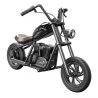 Hyper GOGO Challenger 12 elektrische motorfiets voor kinderen, 12 inch banden, 160W motor, 21,9V 5,2Ah accu - Zwart