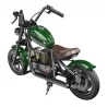 Hyper GOGO Challenger 12 Plus Electric Motorcycle for Kids, 12 x 3" Tires, 160W, 5.2Ah, Speaker - Green