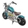 Hyper GOGO Challenger 12 Plus Electric Motorcycle with App for Kids, 12 x 3" Tires, 160W, 5.2Ah, Bluetooth Speaker - Blue