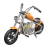 Hyper GOGO Challenger 12 Plus Electric Motorcycle with App for Kids, 12 x 3" Tires, 160W, 5.2Ah, Bluetooth Speaker - Orange