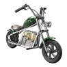 Hyper GOGO Challenger 12 Plus Elektrische Motorfiets met App voor kinderen, 12 x 3" Banden, 160W, 5.2Ah - Groen