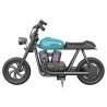 HYPER GOGO Pioneer 12 Plus Elektro-Chopper-Motorrad für Kinder, 21.9V 5.2Ah 160W, 12'x3' Reifen, 12KM - Blau