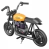 HYPER GOGO Pioneer 12 Plus Electric Chopper Motorcycle for Kids, 21.9V 5.2Ah 160W, 12'x3' Tires, 12KM - Orange